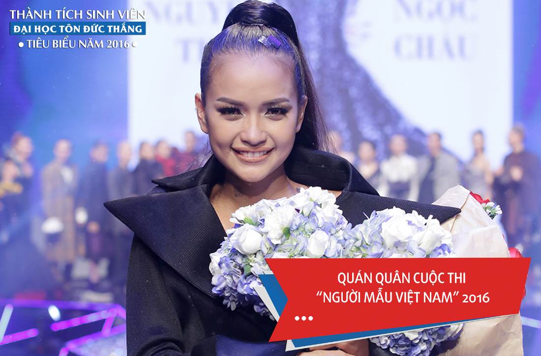 Nguyễn Thị Ngọc Châu Khoa Khoa học ứng dụng - QUÁN QUÂN CUỘC THI NGƯỜI MẪU VIỆT NAM VIETNAM NEXT TOP MODEL NĂM 2016