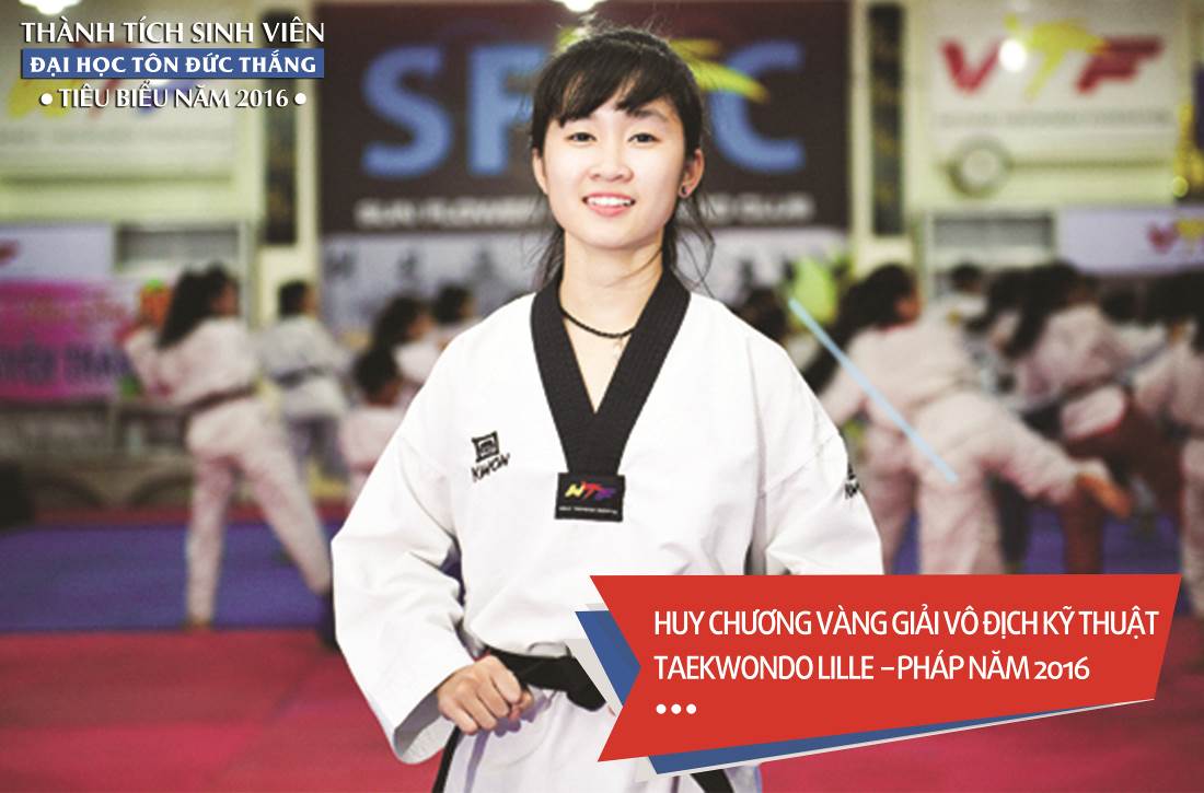 Mộng Quỳnh - HUY CHƯƠNG VÀNG GIẢI VÔ ĐỊCH KỸ THUẬT TAEKWONDO LILLE – PHÁP NĂM 2016