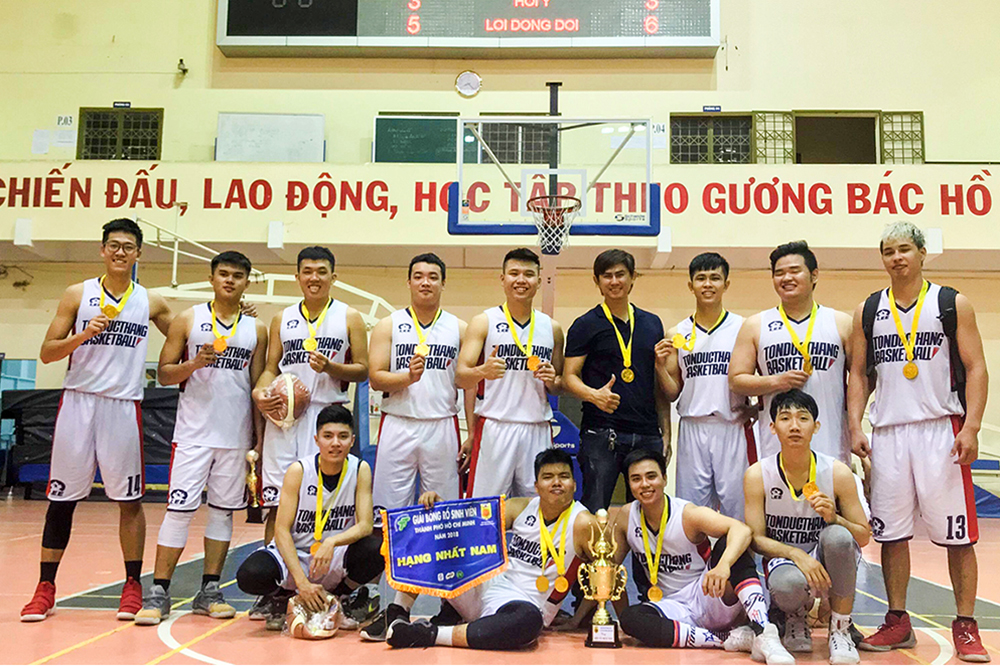 Ton Duc Thang University wins the first Ho Chi Minh city Student Basketball Championship