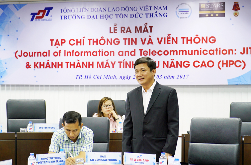 Ton Duc Thang University introduces The Journal Of Information And Telecomunications (JIT) and High Performance Computing (HPC)