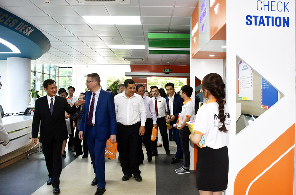 Ton Duc Thang University the inauguration ceremony of Inspire Library